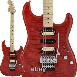 Fender Made in Japan Michiya Haruhata Stratocaster Trans Pink Electric Guitar