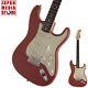Fender Made In Japan Traditional 60s Stratocaster Fiesta Red Guitar Brand New