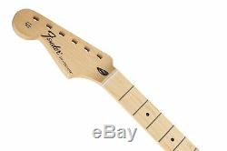 Fender Mexico LEFTY/LEFT-HANDED Stratocaster Neck, Modern C, Med Jumbo 21 Fret