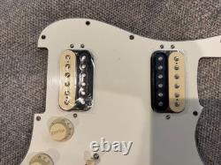 Fender Mod Shop prewired Stratocaster Pickguard Shawbucker HH Configuration