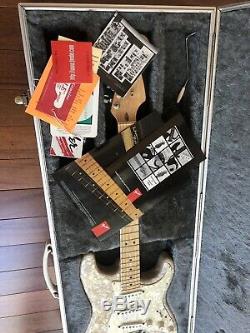 Fender Moto Stratocaster & Amp Set Mother of Toilet Pearl 1995 USA Custom Shop