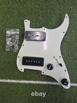Fender Noventa Loaded pickguard. MP-90 pickups. MINT GREEN. Free Shipping