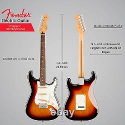 Fender Player II Stratocaster 6 String Electric Guitar 3 Color Sunburst