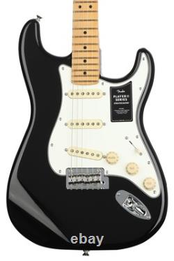 Fender Player II Stratocaster Electric Guitar Black with Maple Fingerboard