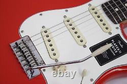 Fender Player II Stratocaster Electric Guitar, Coral Red