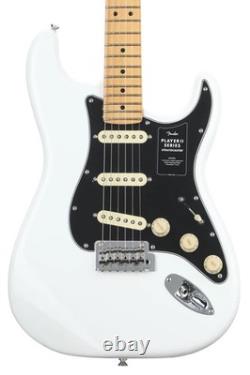 Fender Player II Stratocaster Electric Guitar Polar White with Maple