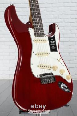 Fender Player II Stratocaster Electric Guitar Transparent Cherry Burst with