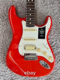 Fender Player II Stratocaster HSS, Rosewood Fingerboard, Coral Red MIM