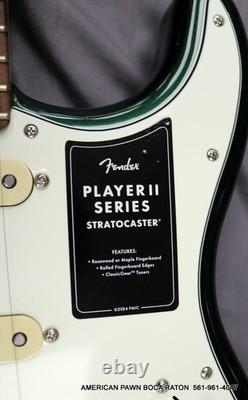 Fender Player II Stratocaster Limited Edition British Racing Green Guitar 2025