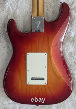 Fender Player II Stratocaster guitar, Maple Fingerboard, Aged Cherry Burst -MIM