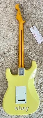 Fender Player II Stratocaster guitar, Maple Fingerboard, Hialeah Yellow MIM