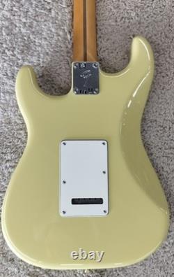 Fender Player II Stratocaster guitar, Maple Fingerboard, Hialeah Yellow MIM