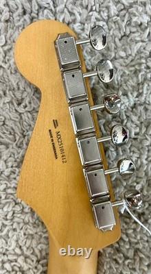 Fender Player II Stratocaster guitar, Maple Fingerboard, Hialeah Yellow MIM