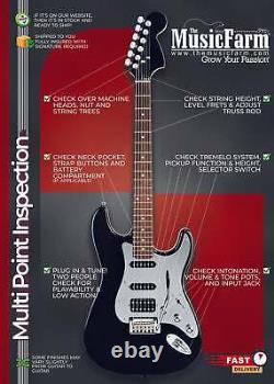Fender Player Plus Stratocaster Electric Guitar Sienna Sunburst with Gig Bag