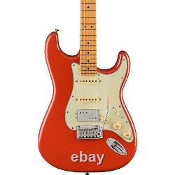 Fender Player Plus Stratocaster HSS Maple Fingerboard Electric Guitar Fiesta Red