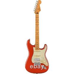 Fender Player Plus Stratocaster HSS Maple Fingerboard Electric Guitar Fiesta Red