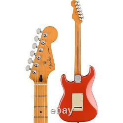 Fender Player Plus Stratocaster HSS Maple Fingerboard Electric Guitar Fiesta Red