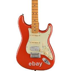 Fender Player Plus Stratocaster HSS Maple Fingerboard Electric Guitar Fiesta Red