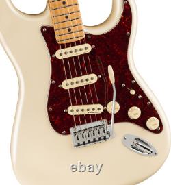 Fender Player Plus Stratocaster, Maple Fingerboard, Olympic Pearl #0147312323