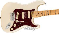 Fender Player Plus Stratocaster, Maple Fingerboard, Olympic Pearl #0147312323