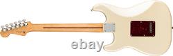 Fender Player Plus Stratocaster, Maple Fingerboard, Olympic Pearl #0147312323