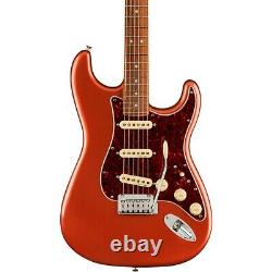 Fender Player Plus Stratocaster Pau Ferro Fingerboard Guitar Aged Candy Apple Rd