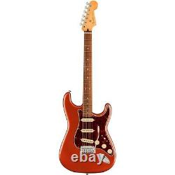 Fender Player Plus Stratocaster Pau Ferro Fingerboard Guitar Aged Candy Apple Rd
