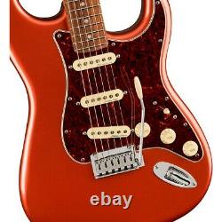 Fender Player Plus Stratocaster Pau Ferro Fingerboard Guitar Aged Candy Apple Rd