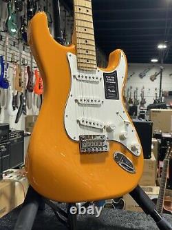 Fender Player Series Stratocaster Capri Orange Maple with Free Shipping, Auth Deal