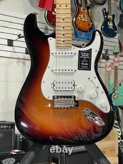 Fender Player Series Stratocaster HSS 3-Tone Sunburst Maple Neck w Free Shipping