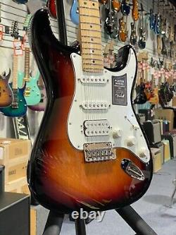 Fender Player Series Stratocaster HSS 3-Tone Sunburst Maple Neck w Free Shipping