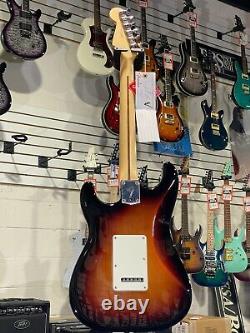 Fender Player Series Stratocaster HSS 3-Tone Sunburst Maple Neck w Free Shipping