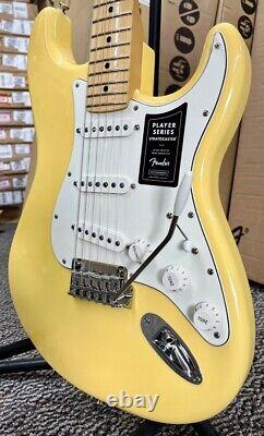 Fender Player Series Stratocaster, Maple board, Buttercream Finish MIM Demo