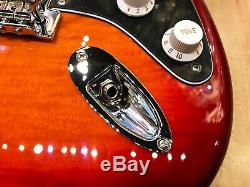 Fender Player Series Stratocaster Plus Top Aged Cherry Burst Flame Maple