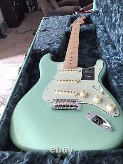 Fender Player Stratocaster 2021 MIM Surf Pearl Green NEW With Matching Fender Case