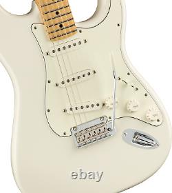 Fender Player Stratocaster Electric Guitar Maple Fingerboard Polar White