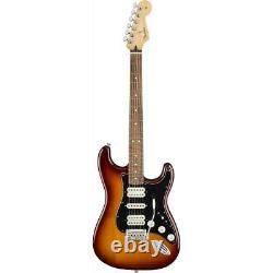 Fender Player Stratocaster HSH Electric Guitar, Pau Ferro, Tobacco Sunburst