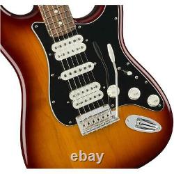 Fender Player Stratocaster HSH Electric Guitar, Pau Ferro, Tobacco Sunburst