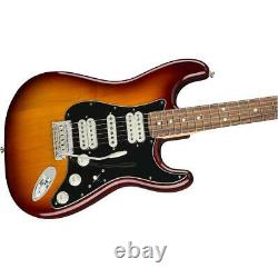 Fender Player Stratocaster HSH Electric Guitar, Pau Ferro, Tobacco Sunburst