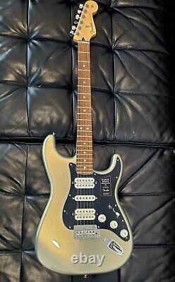 Fender Player Stratocaster HSH SilverModel # 0144533581 Plus Deluxe CASE Bundle