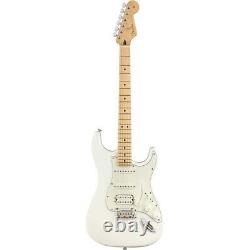 Fender Player Stratocaster HSS Electric Guitar Maple Fingerboard Polar White