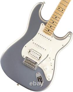 Fender Player Stratocaster HSS Electric Guitar, Silver, Maple Fingerboard