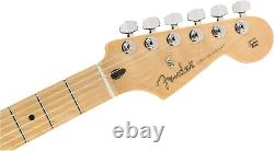 Fender Player Stratocaster HSS Electric Guitar, Silver, Maple Fingerboard