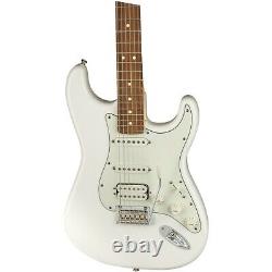 Fender Player Stratocaster HSS Pau Ferro Fingerboard Electric Guitar Polar White