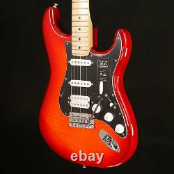 Fender Player Stratocaster HSS Plus Top, Maple Fb, Cherry Burst 631 7lbs 15.4oz