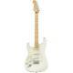 Fender Player Stratocaster Left-handed Electric Guitar, Maple, Polar White