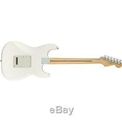 Fender Player Stratocaster Left-Handed Electric Guitar, Maple, Polar White