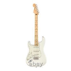 Fender Player Stratocaster Left Handed Polar White Electric Guitar