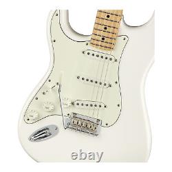 Fender Player Stratocaster Left Handed Polar White Electric Guitar
