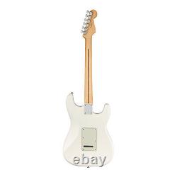 Fender Player Stratocaster Left Handed Polar White Electric Guitar